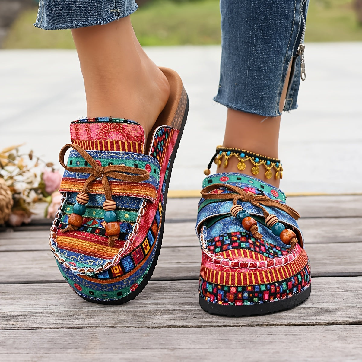 Wide Toe Orthopedic Comfort Mules βββββ