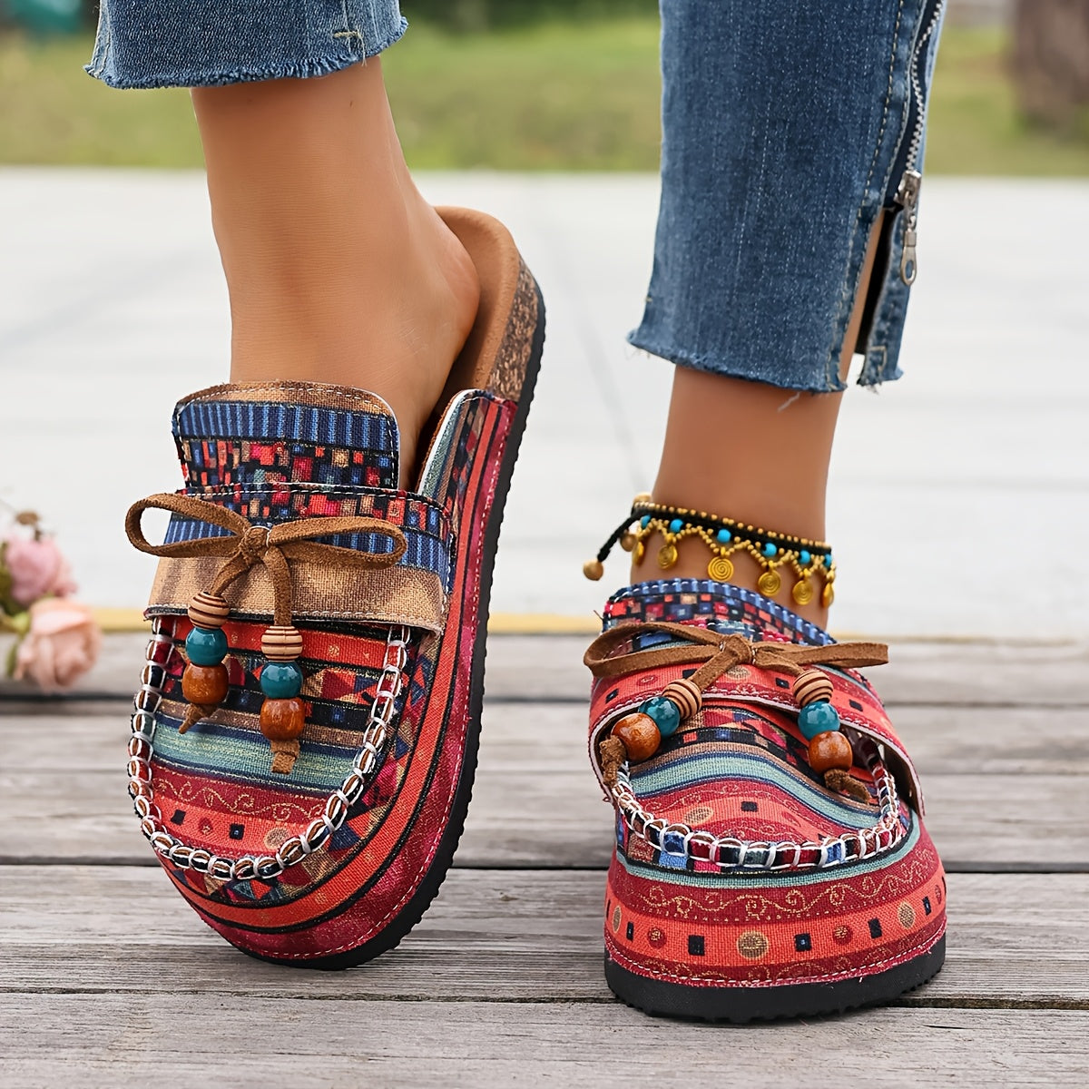 Wide Toe Orthopedic Comfort Mules βββββ