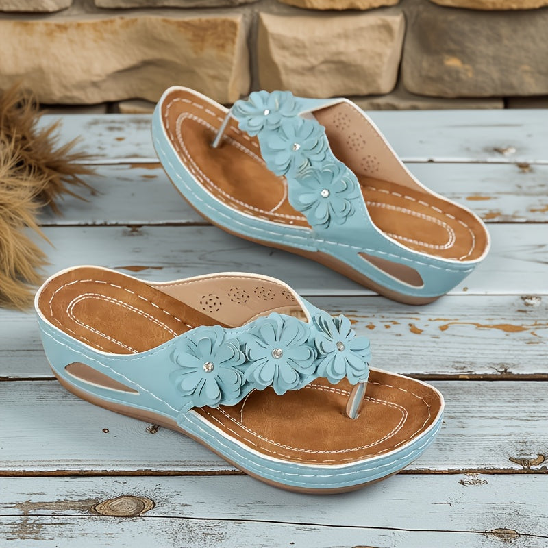 Women's orthopedic flip-flops, suitable for all seasons, comfortable and breathable