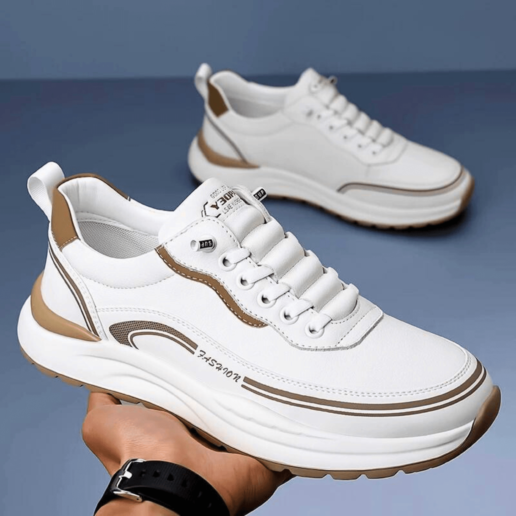 Men’s Comfort Orthopedic Shoes with Pain Relief Support.