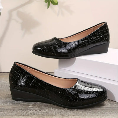 Women's Orthopedic leather shoes, Lightweight, Anti-Slip, Breathable