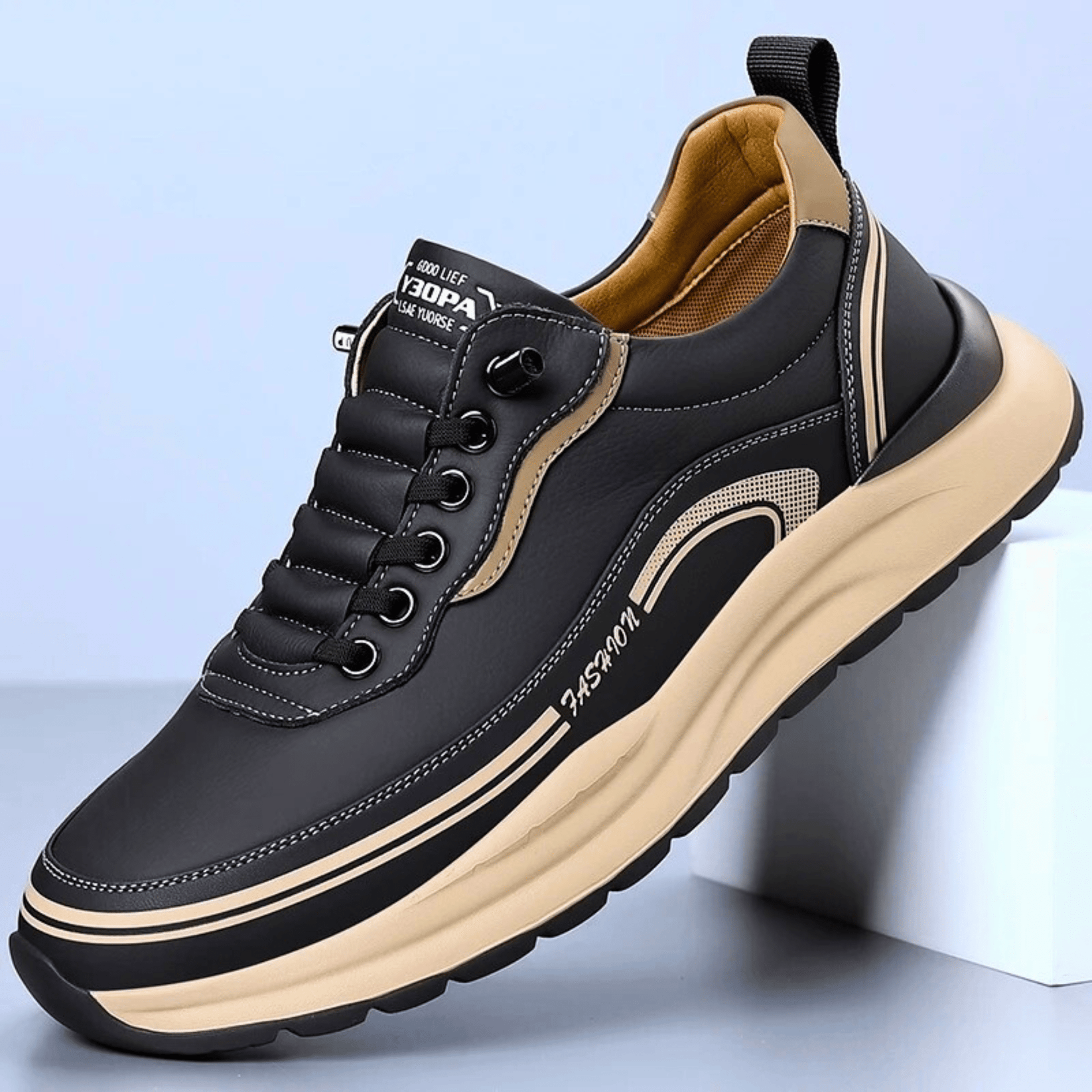 Men’s Comfort Orthopedic Shoes with Pain Relief Support.
